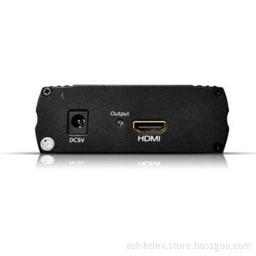 VGA to HDMI converter with audio input